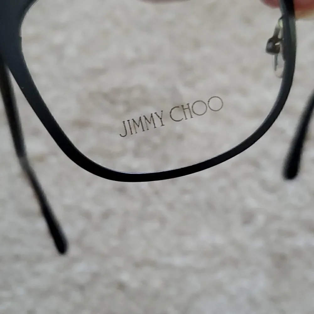 JIMMY CHOO Women's Square 53mm Optical Frame